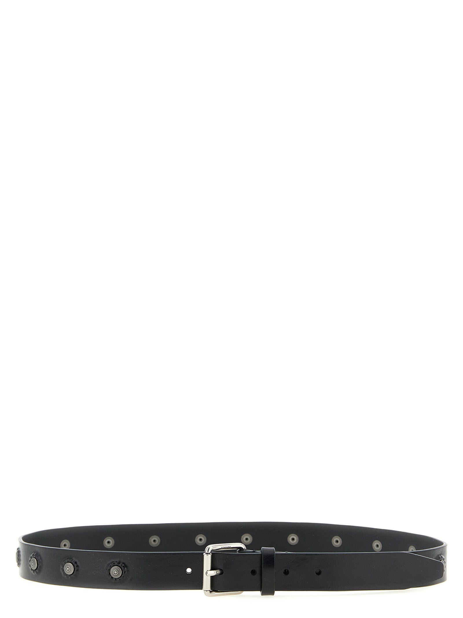 Black Calfskin Regular Belt