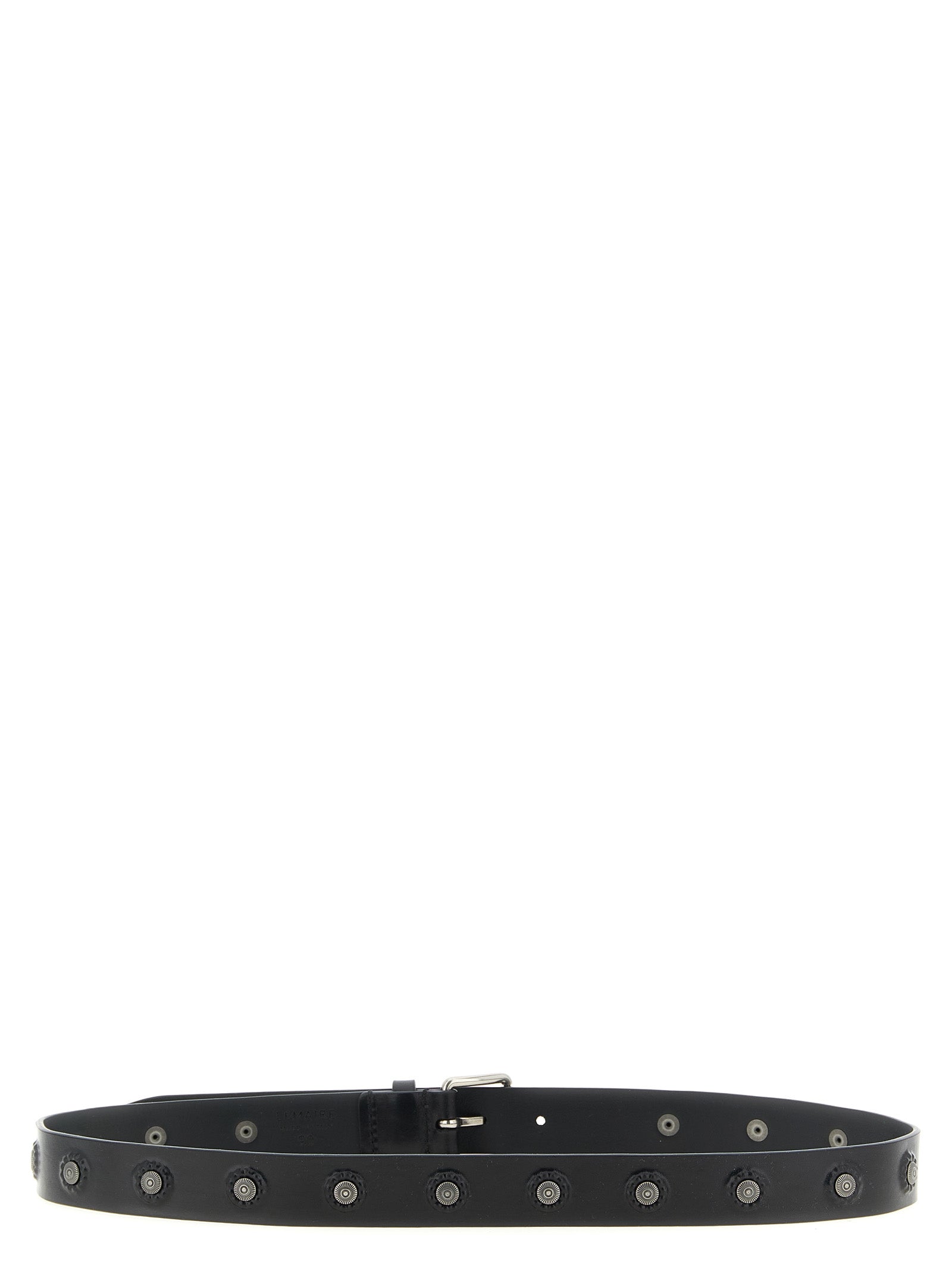 Black Calfskin Regular Belt