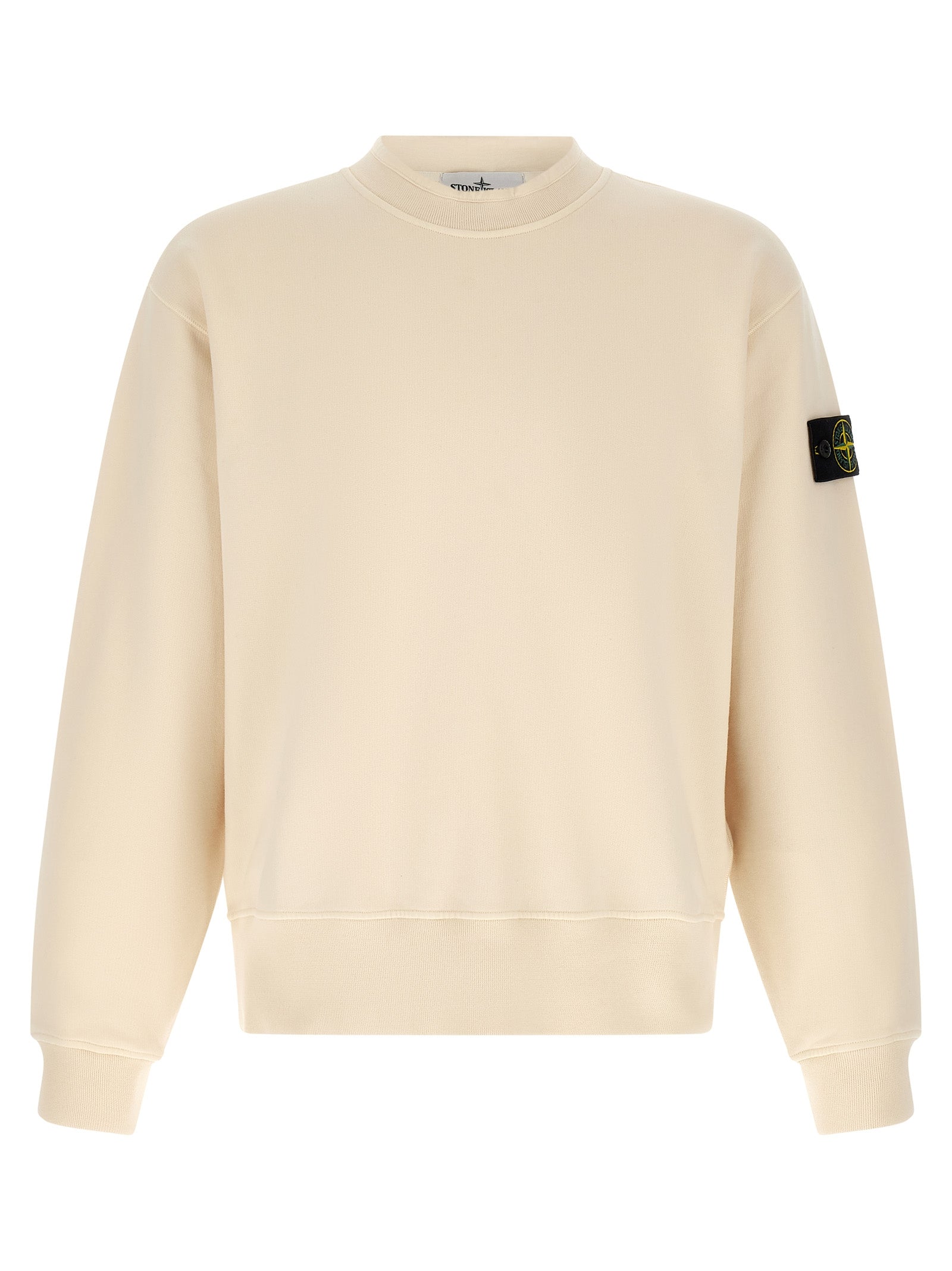 White Cotton Sweatshirt