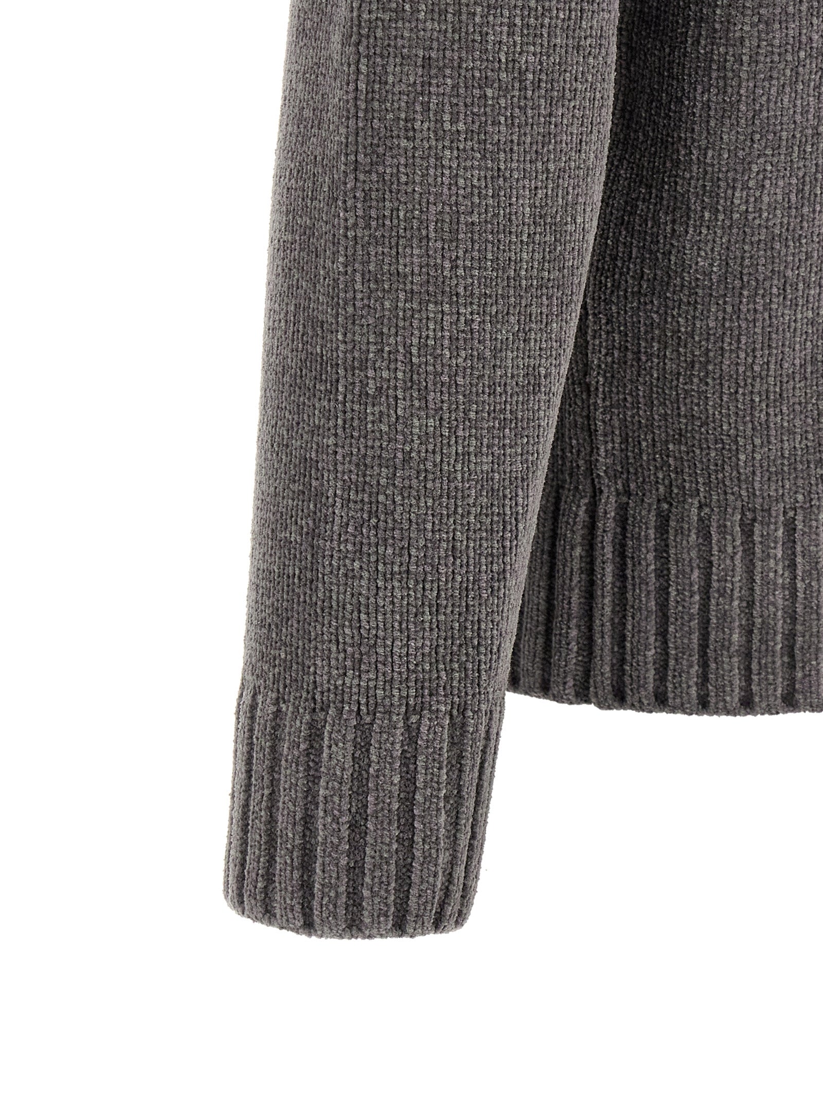 Gray Cotton Cardigan