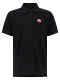 Black Cotton Polo Shirt