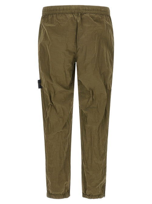 Bicolor Polyamide Athletic Pants
