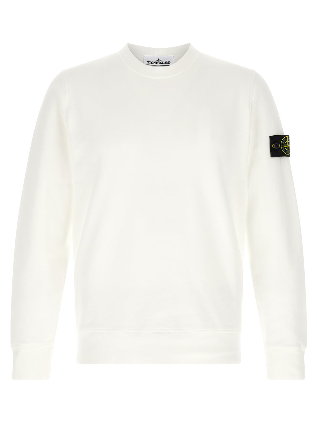White Cotton Sweatshirt