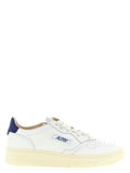 Blue Cowhide Athletic Sneakers
