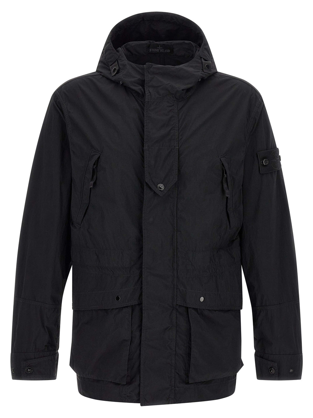 Black Polyamide Shell Jacket