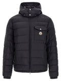 Blue Polyamide Full-Length Jacket