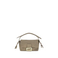 Beige Lamb Ovis Aries Aries Shoulder Bag
