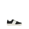 Black Calf Leather Bos Taurus Sneakers