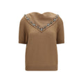 Brown Cashmere Sweatshirt