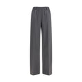 Gray Wool Oves Aries Casual Pants