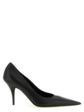 Black Calfskin High Heel Pumps
