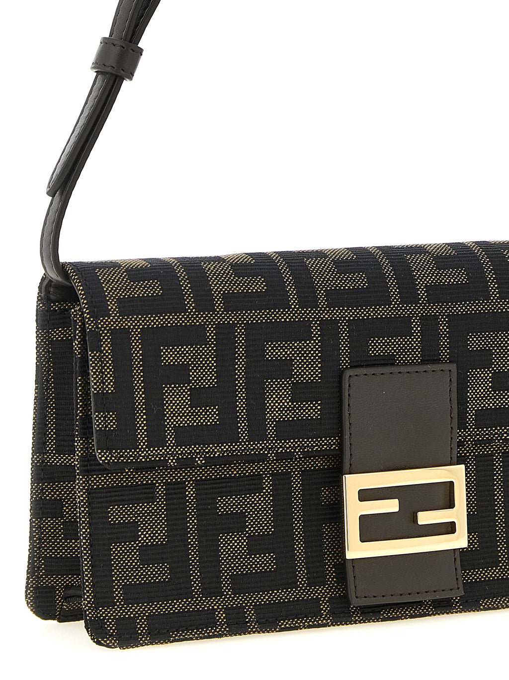 Brown Polyester Cardholder