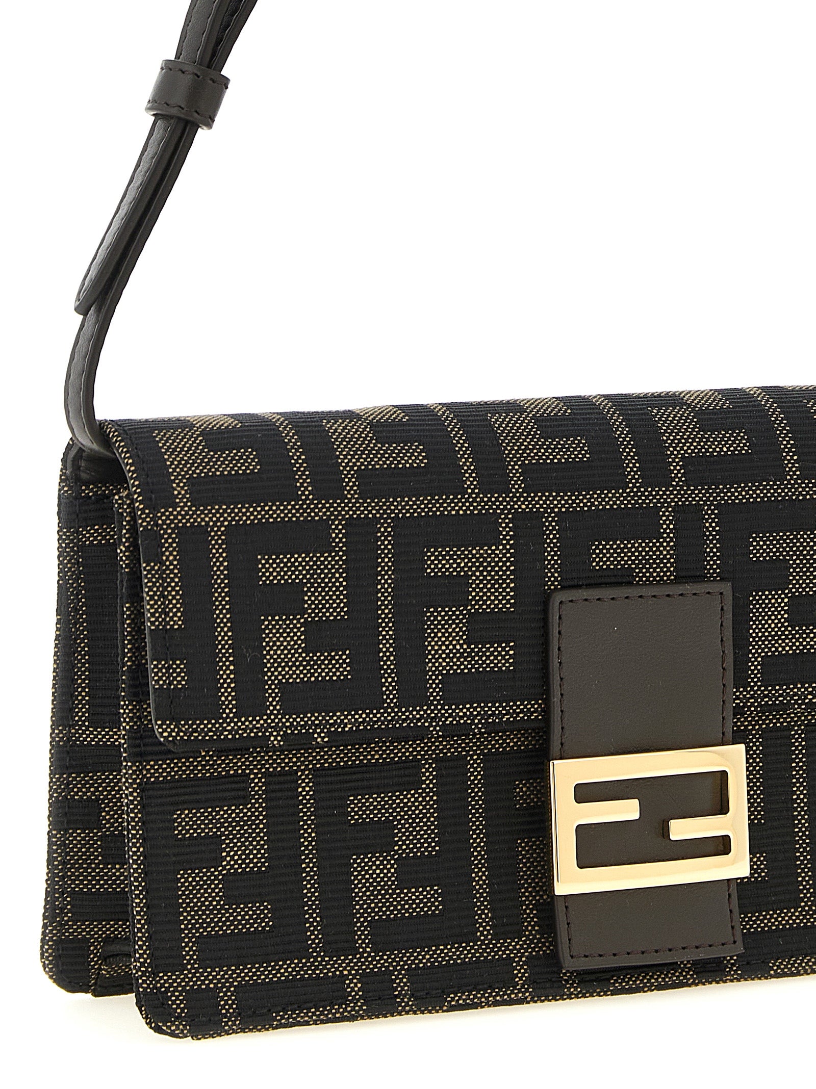 Brown Polyester Cardholder