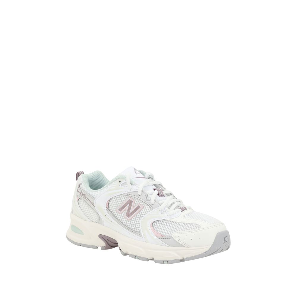 White Leather Tier 3 Sneakers