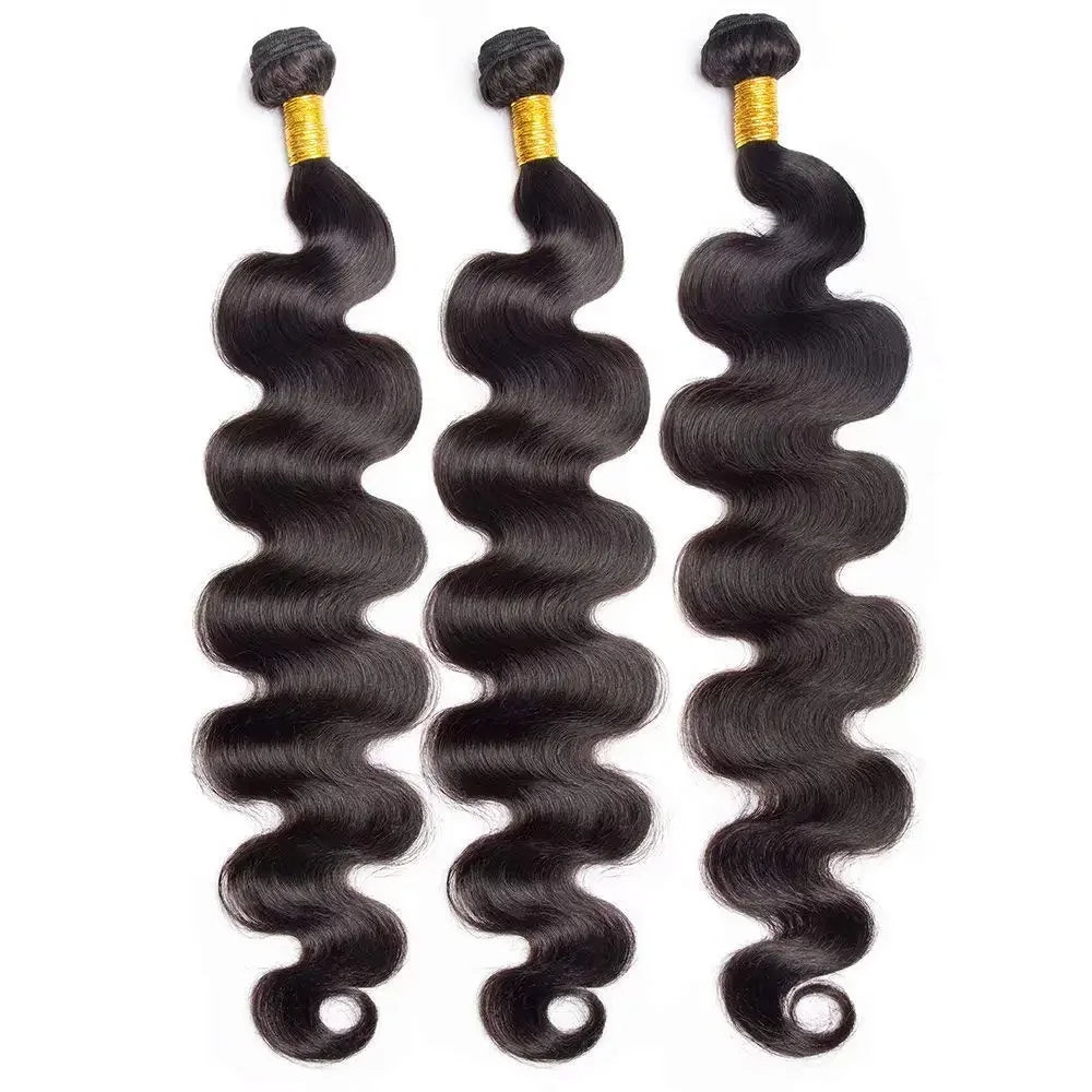 Luxe 30" Raw Human Hair | 12A Body Wave Bundle
Elevate your look with the ultimate in length and lustre. Our 12A Grade Body Wave Bundles offer a soft, natural S-pattern that provides effortless volume and a high-end, editoria
