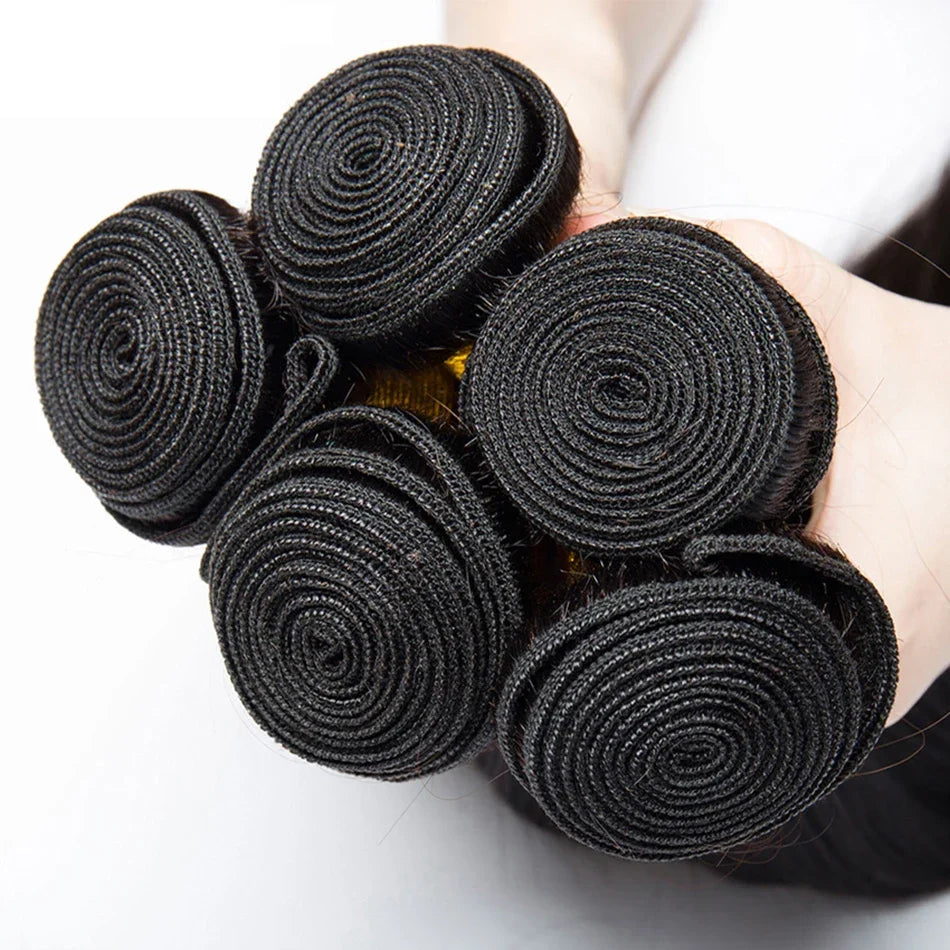 Luxe 30" Raw Human Hair | 12A Body Wave Bundle
Elevate your look with the ultimate in length and lustre. Our 12A Grade Body Wave Bundles offer a soft, natural S-pattern that provides effortless volume and a high-end, editoria